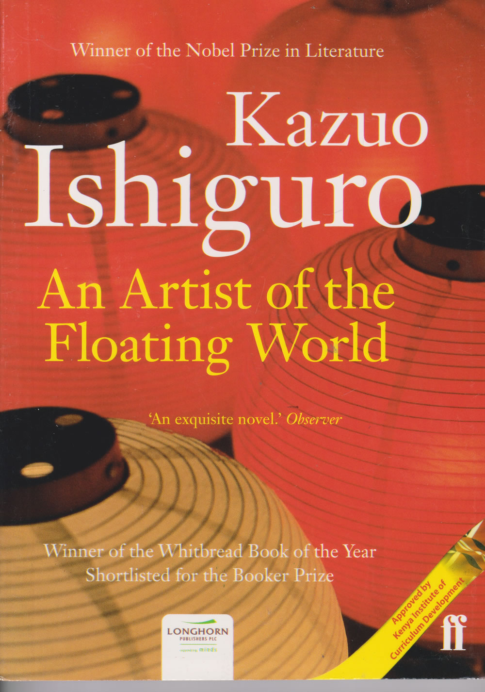 essay questions on an artist of the floating world