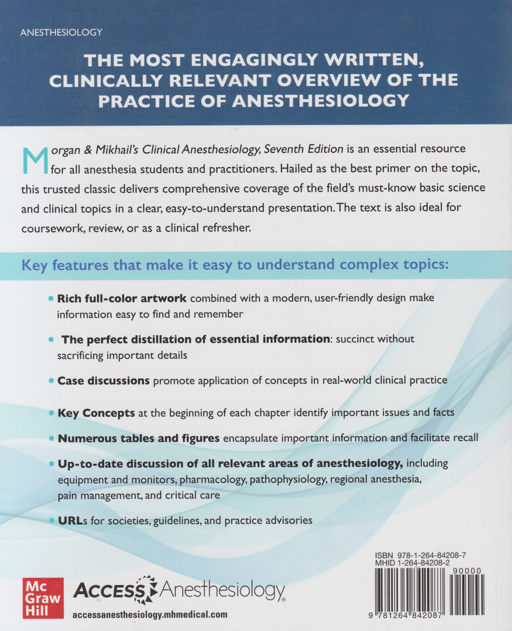 Morgan And Mikhail's Clinical Anesthesiology 7th Edition | Text Book Centre