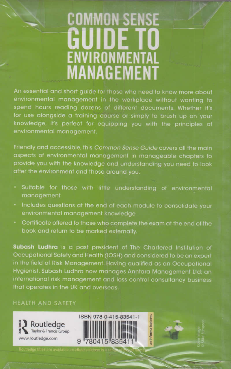 Common Sense Guide To Environmental Management Books Stationery Computers Laptops And More Buy Online And Get Free Delivery On Orders Above Ksh - 