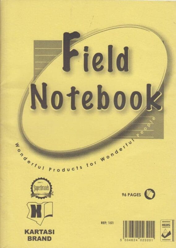 Text Book Centre - Field Note Book Ref151