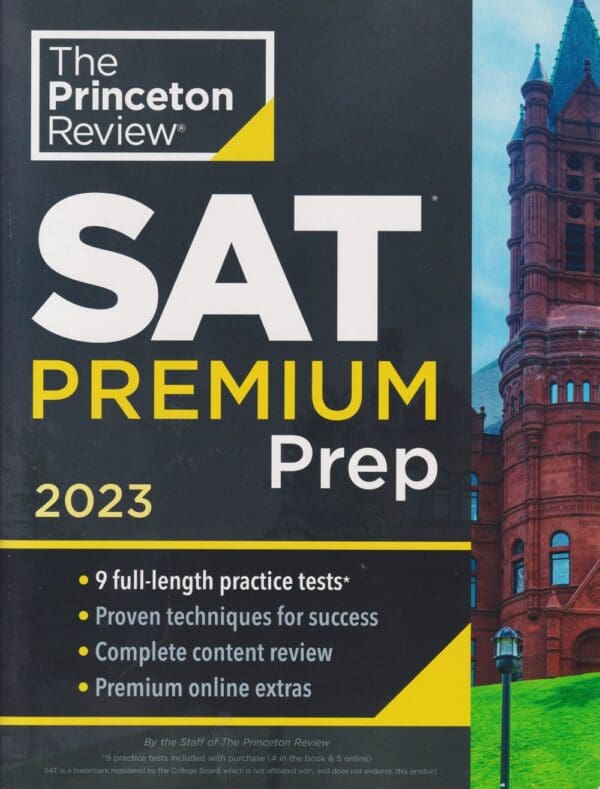 Text Book Centre - Princeton Review SAT Premium Prep 2023 ED (Random-US)