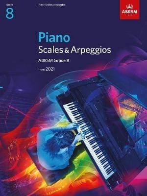 Text Book Centre - Piano Scales & Arpeggios GD 8 2021