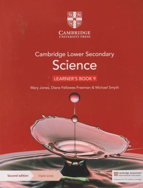 Text Book Centre - Cambridge Lower Secondary Science 9 Learner's 2ED