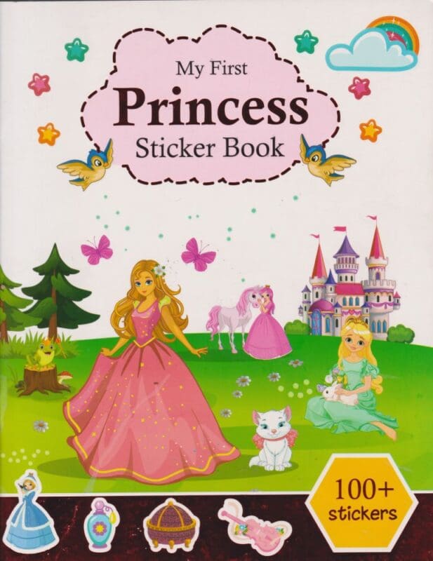 Text Book Centre - Alka My First Princess Sticker Book