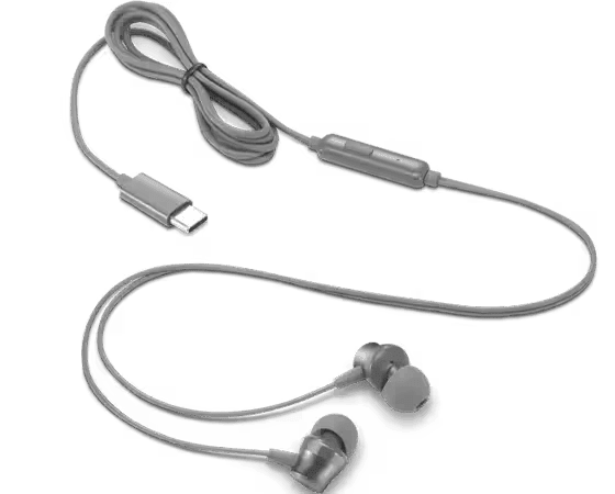 Text Book Centre - Lenovo 300 USB-C Wired In-Ear Headphone GXD1J77353