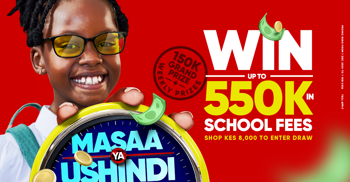 A happy school girl excited to win school fees