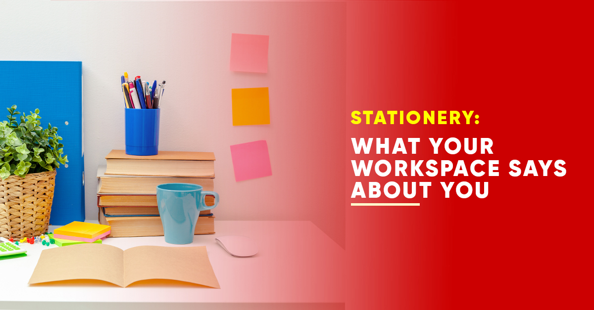 blog banner on how stationery shows someone's personality