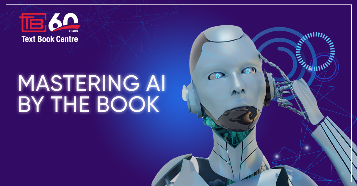 An Illustratuin that says, 'Mastering AI by the book'