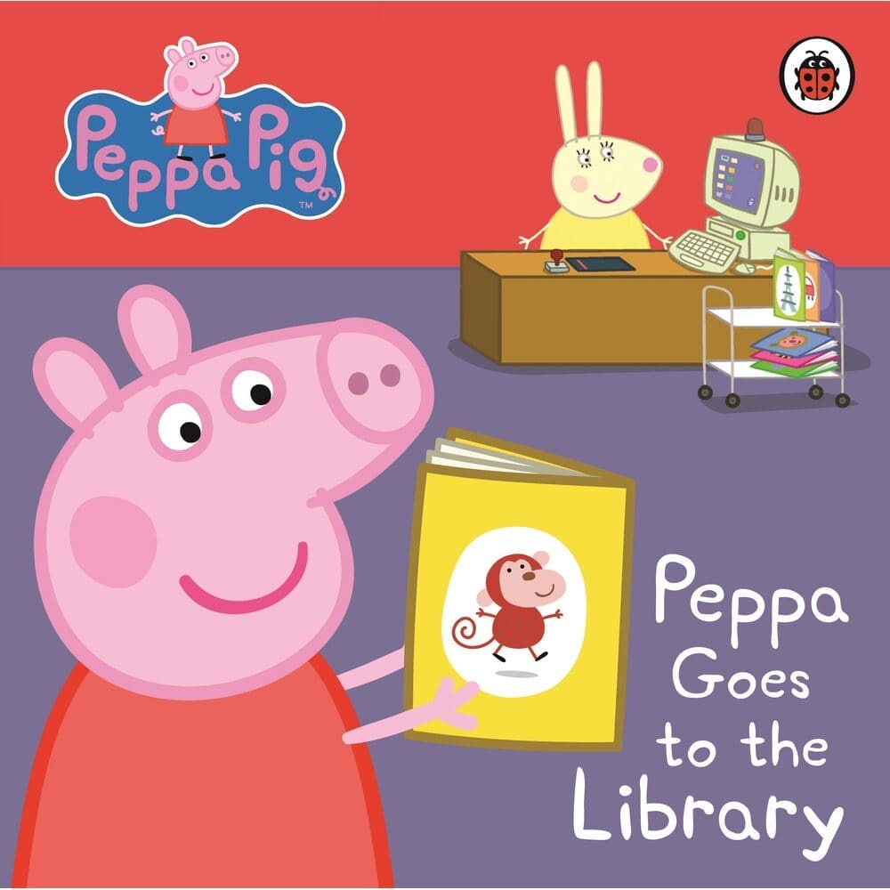 Text Book Centre - Peppa Pig: Peppa Goes to the Library