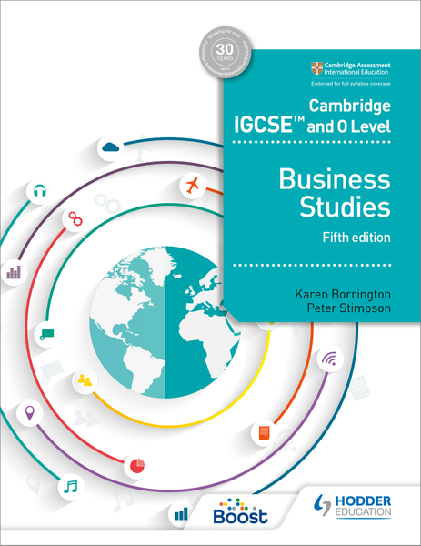 9781510420090 Text Book Centre - Cambridge IGCSE and O Level Business Studies 5th edition eBook